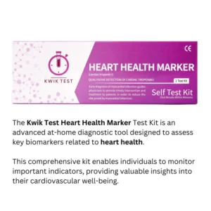 Kwik Test Heart Health Marker Test Kit
