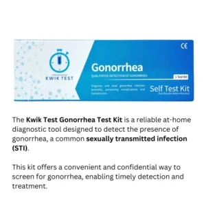 Kwik Test Gonorrhea Test Kit