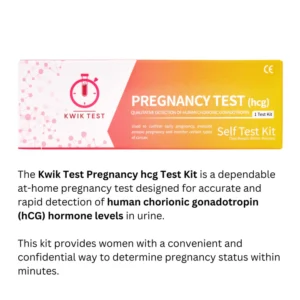 Kwik Test Pregnancy hcg Test Kit
